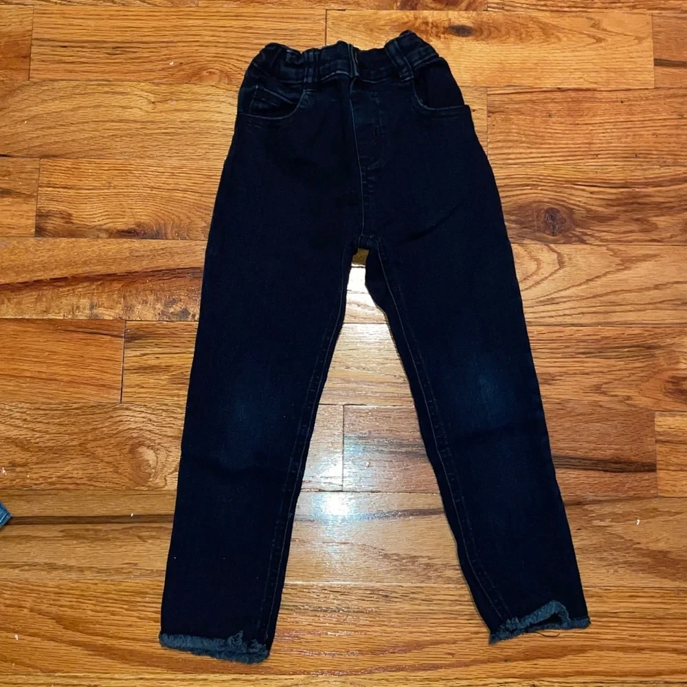 5 Pcs bundle Old Navy Garanimals Kids Jeans Set - Dark Blue and Black